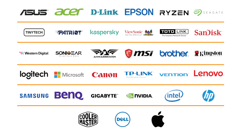 List of Products